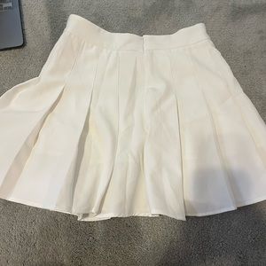 White skirt